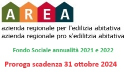 Proroga termini scadenza Bando Fondo Sociale annualita 2021 e 2022, Legge regionale n.7 del 5/07/2000 - Nuova scadenza: 31/10/2024